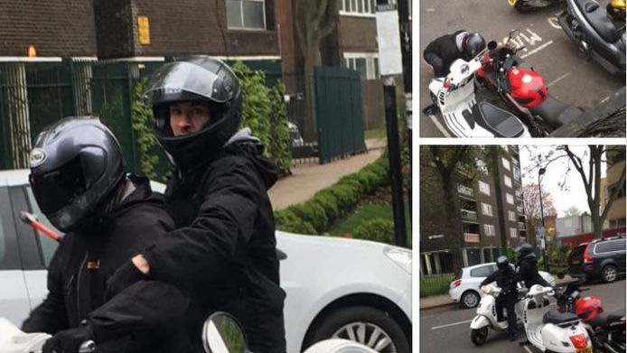 Police testing new tagging spray to catch scooter gangs